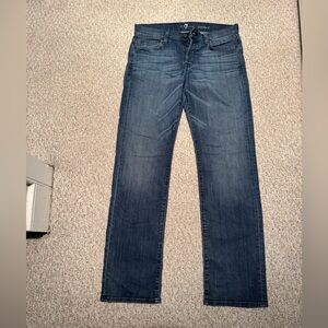 7 for all mankind straight jeans